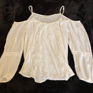 White dressy long sleeve